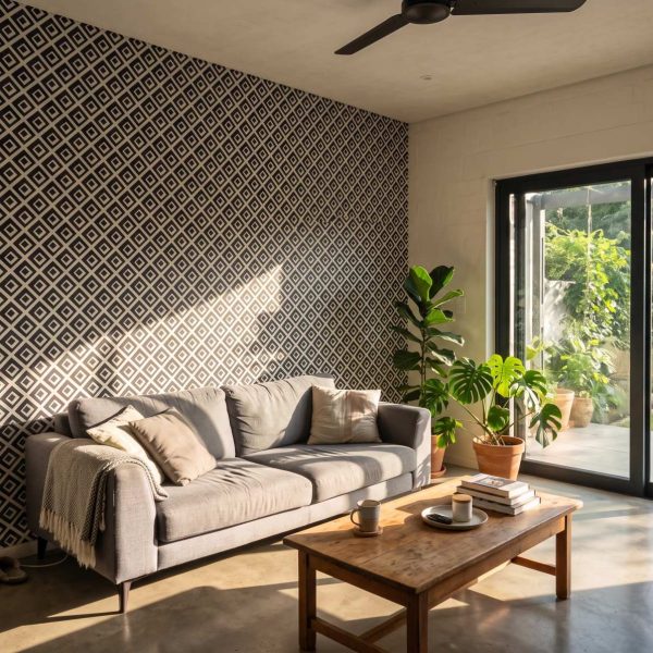 Trixon Cube Tile Wallpaper