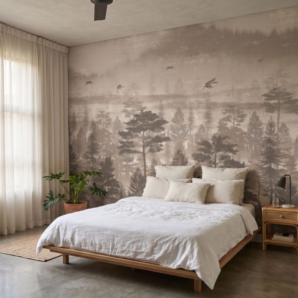 Mural Sepia Town
