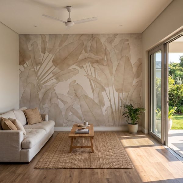 Mural Virtuous Leaves