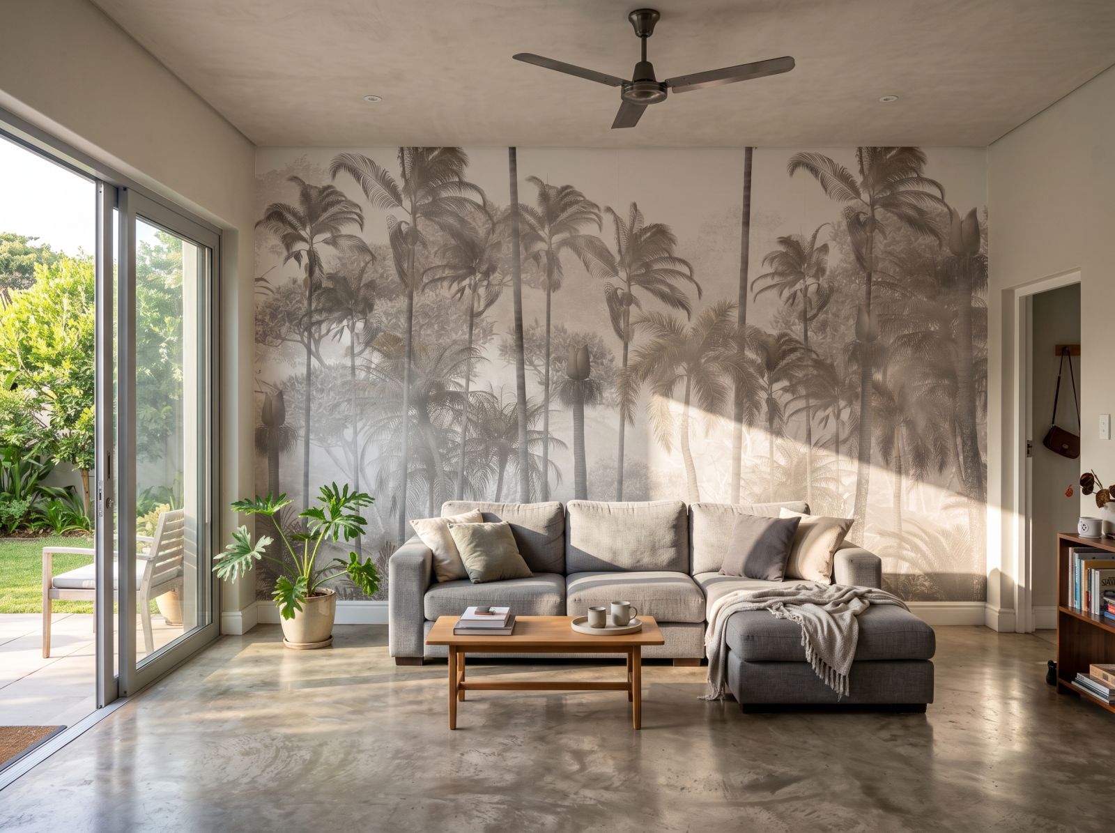 Mural Pizzaro Forest 1 Wallpaper and Wall Murals South Africa Mural Pizzaro Forest shown in a living room