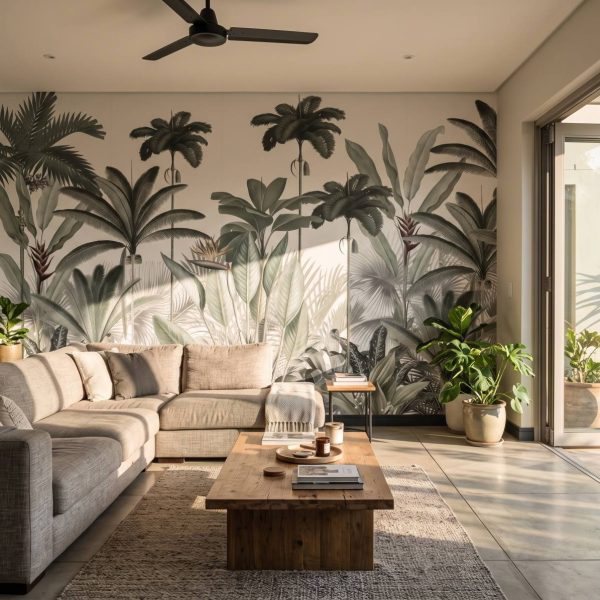 Mural Tropical Heights in Paradise