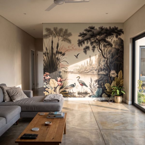 Mural Lake of Nostalgia