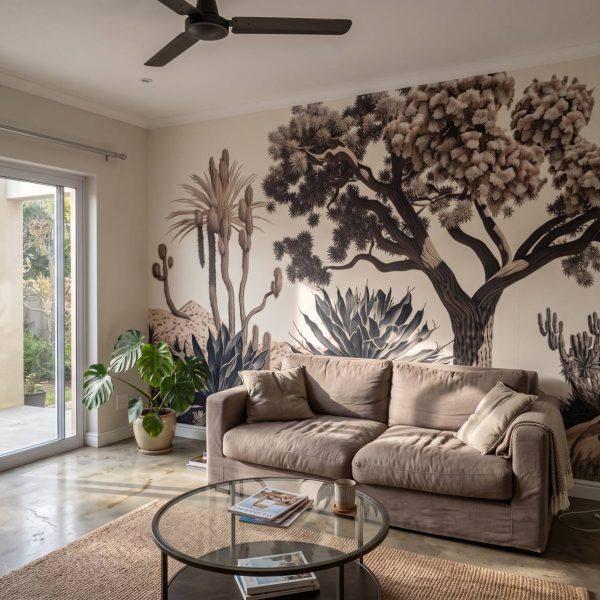 Mural Desert Oasis
