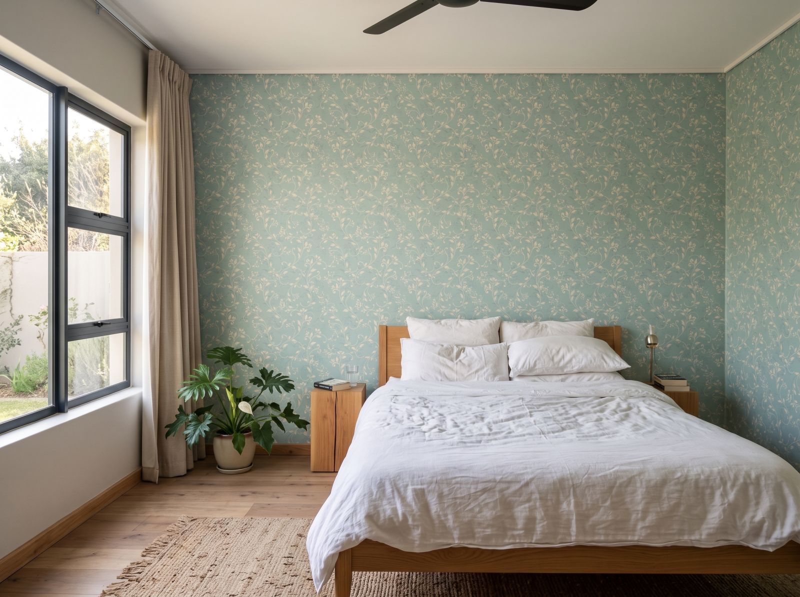 Tanglewood Wallpaper 1 Wallpaper and Wall Murals South Africa Tanglewood Wallpaper shown in a bedroom