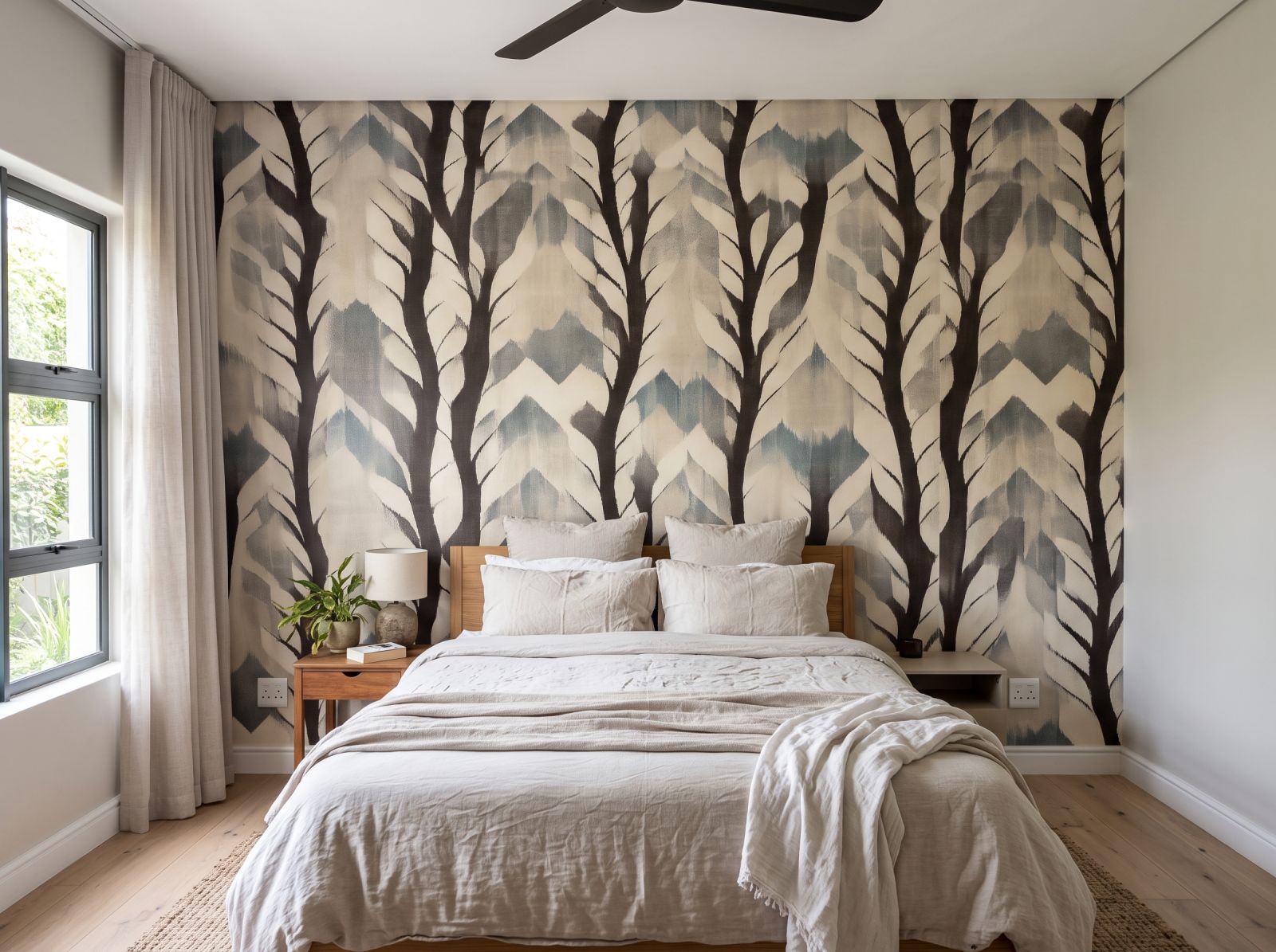 Mural Silent Timberland 1 Wallpaper and Wall Murals South Africa Mural Silent Timberland shown in a bedroom