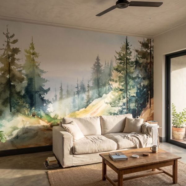 Mural Whispering Pines