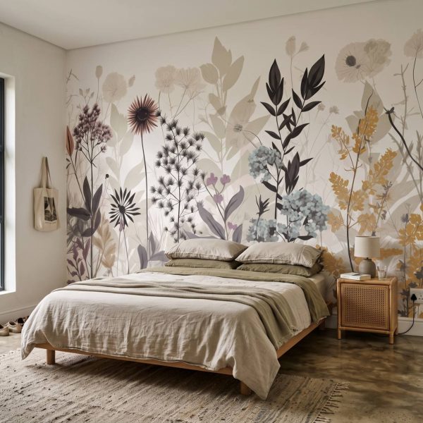 Mural Floral Whispers