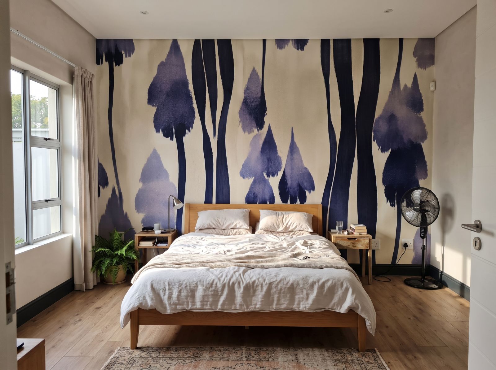 Mural Tranquil Hues 3 Wallpaper and Wall Murals South Africa Mural Tranquil Hues shown in a bedroom