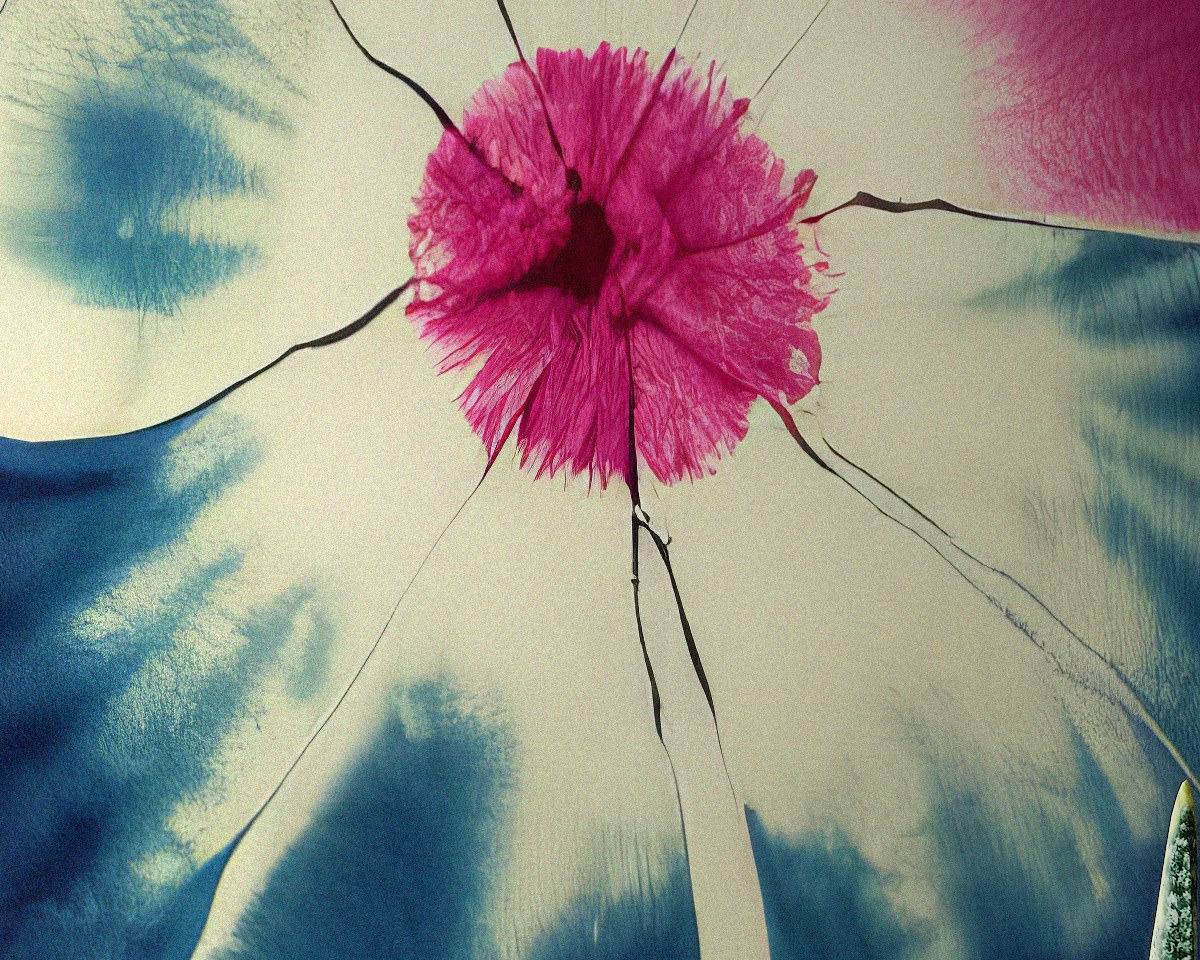 Mural Shibori Petals 4 Wallpaper and Wall Murals South Africa Mural Shibori Petals close-up showing texture and colour