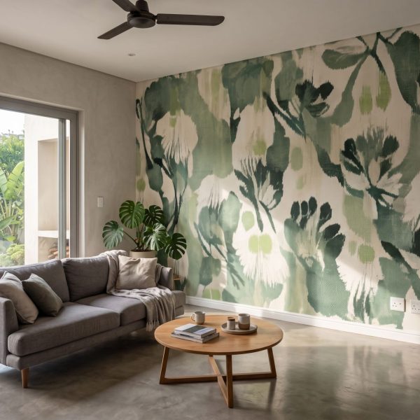 Mural Ethereal Earth Abstraction