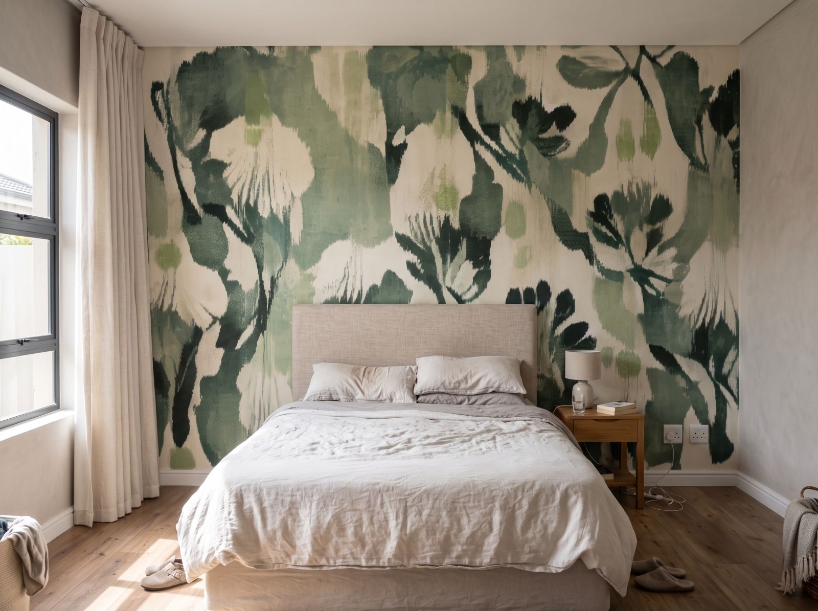 Mural Ethereal Earth Abstraction 3 Wallpaper and Wall Murals South Africa Mural Ethereal Earth Abstraction shown in a bedroom