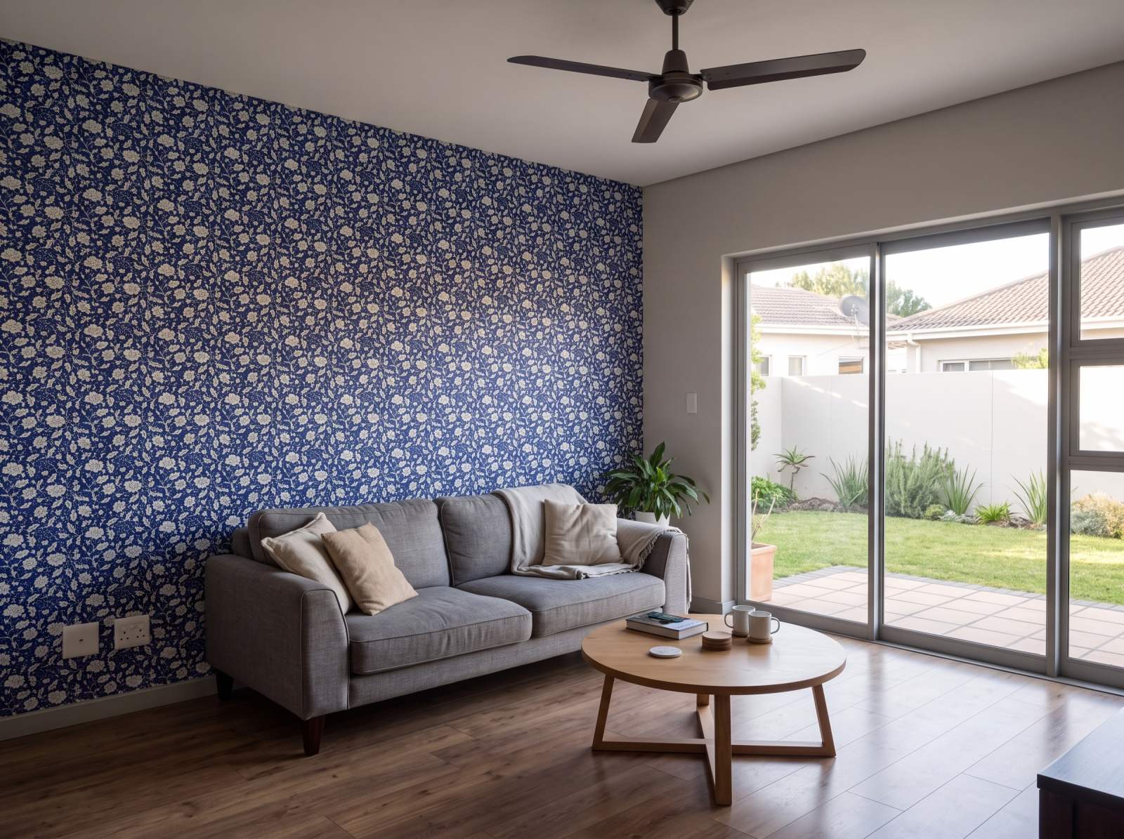 Fediola Wallpaper 3 Wallpaper and Wall Murals South Africa Fediola Wallpaper shown in a living room