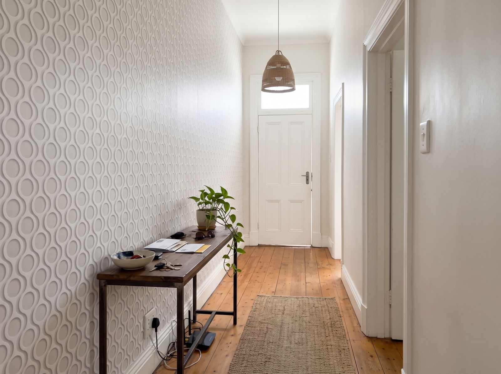 Dimension Wallpaper 1 Wallpaper and Wall Murals South Africa Dimension Wallpaper shown in a hallway