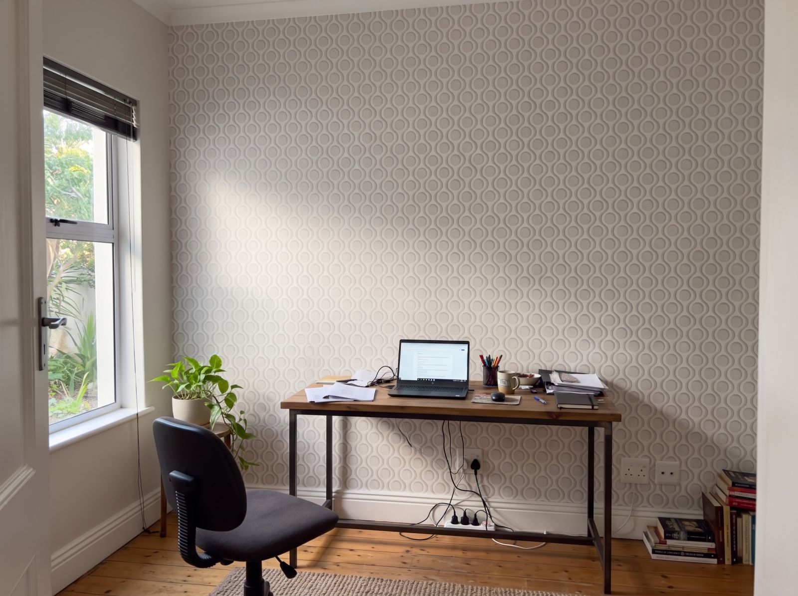 Dimension Wallpaper 3 Wallpaper and Wall Murals South Africa Dimension Wallpaper shown in a home office