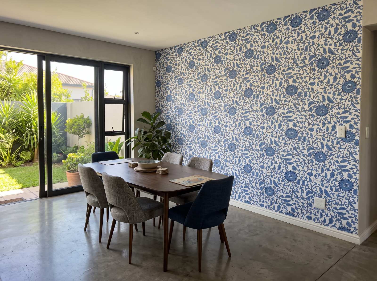 Celicic Wallpaper 2 Wallpaper and Wall Murals South Africa Celicic Wallpaper shown in a dining room