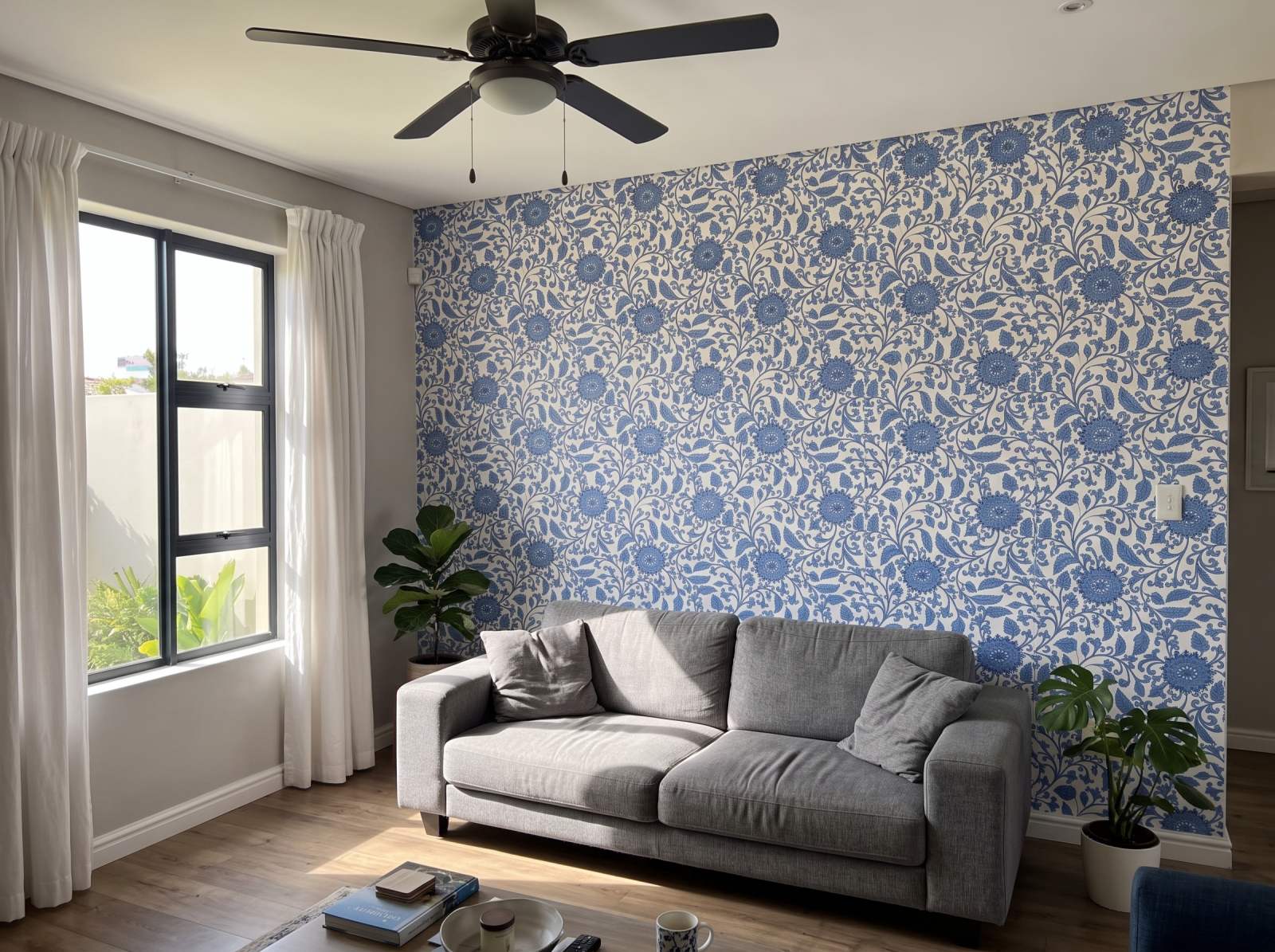 Celicic Wallpaper 3 Wallpaper and Wall Murals South Africa Celicic Wallpaper shown in a living room