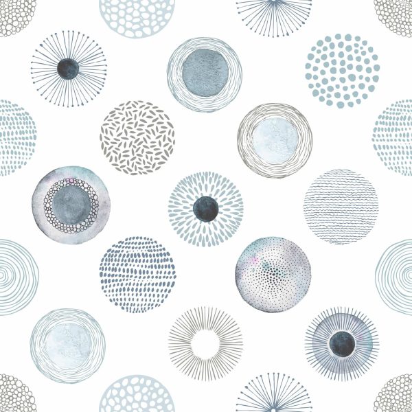 Watermark Spiral Wallpaper