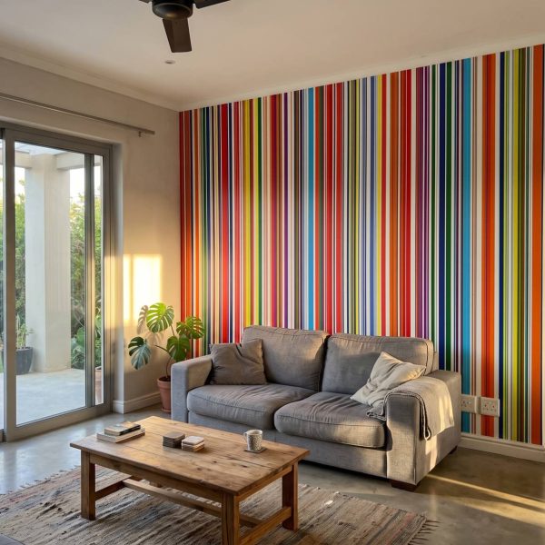 Mural Spectral Stripes