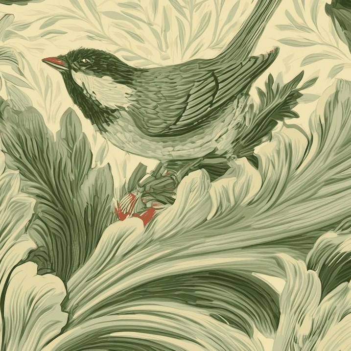 Acanthus Scroll Butter Clay 4 Wallpaper and Wall Murals South Africa Acanthus Scroll Butter Clay close-up showing texture and colour