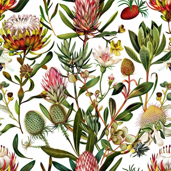 Fynbos in Detail Wallpaper