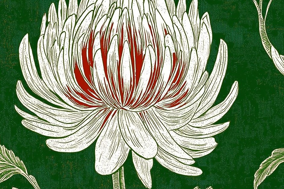 Emerald Petal Mural 4 Wallpaper and Wall Murals South Africa Emerald Petal Mural close-up showing texture and colour