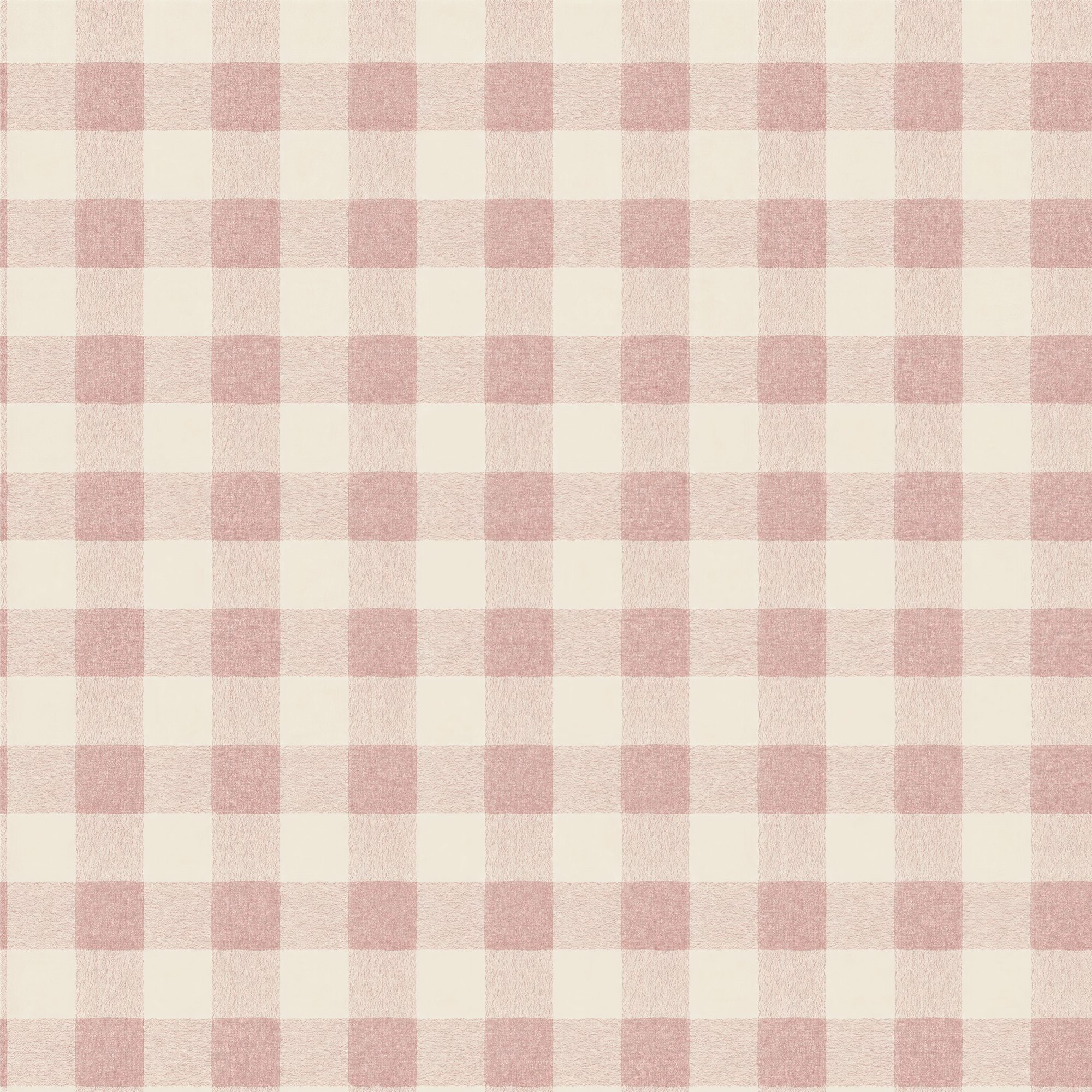 Holly Gingham Blush 2 Wallpaper and Wall Murals South Africa Holly Gingham Blush, gingham check in blush pink and cream wallpaper - WallpaperOnline
