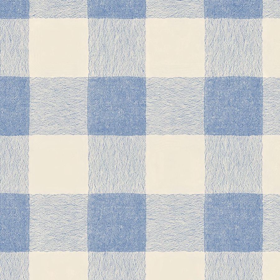 Holly Gingham Delft 4 Wallpaper and Wall Murals South Africa Holly Gingham Delft close-up showing texture and colour