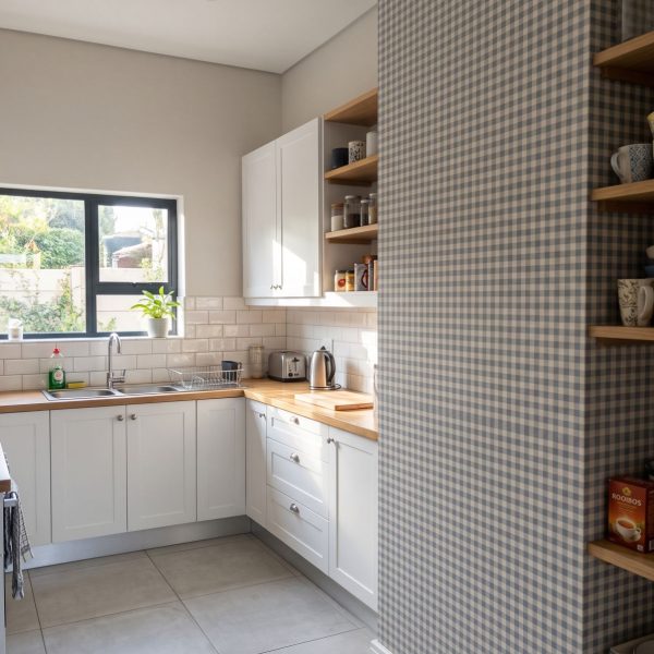 Holly Gingham Slate