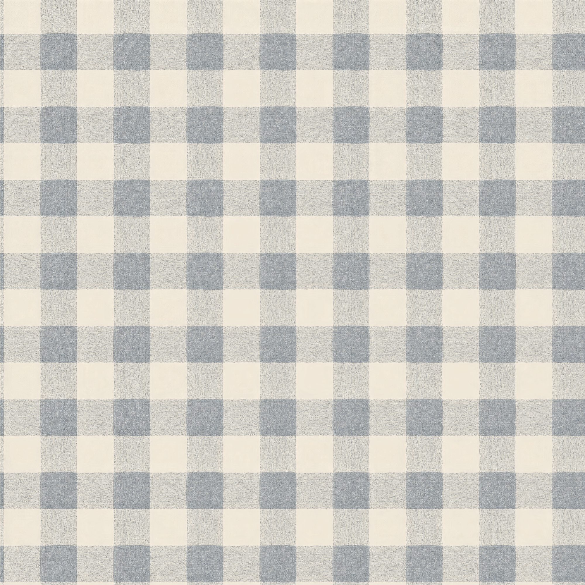 Holly Gingham Slate 2 Wallpaper and Wall Murals South Africa Holly Gingham Slate, gingham check in slate blue and cream wallpaper - WallpaperOnline