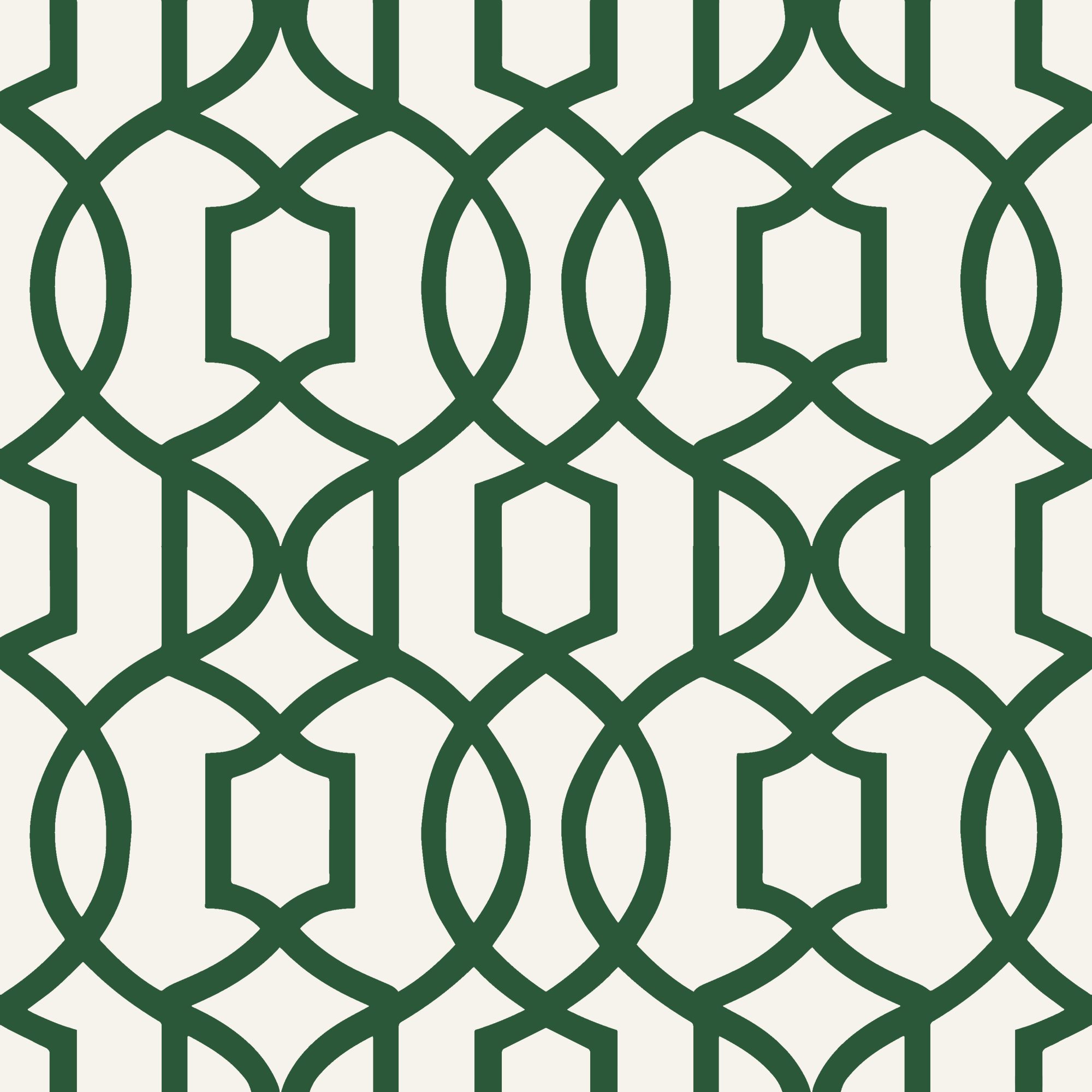Pizazz Trellis Forest 2 Wallpaper and Wall Murals South Africa Pizazz Trellis Forest, geometric trellis in forest green and cream wallpaper - WallpaperOnline