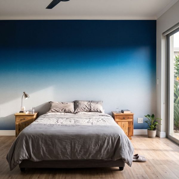 Sapphire Ombre Mural