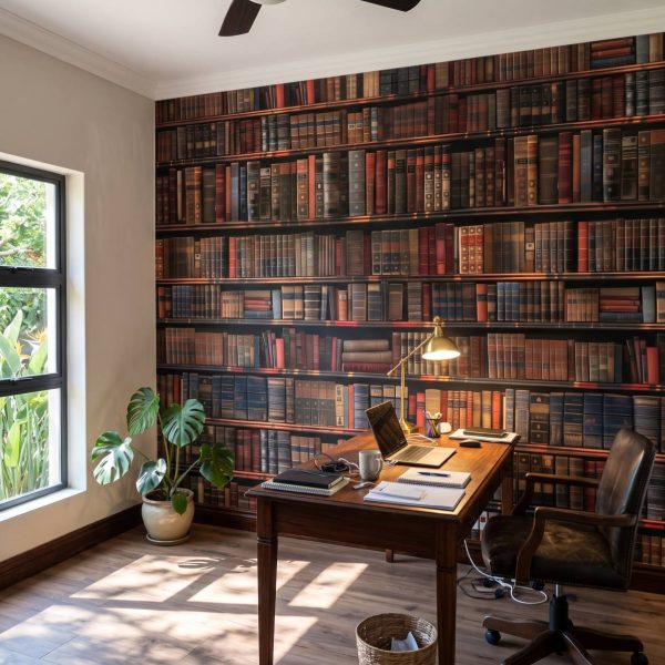 Scholarly Sanctuary Mural