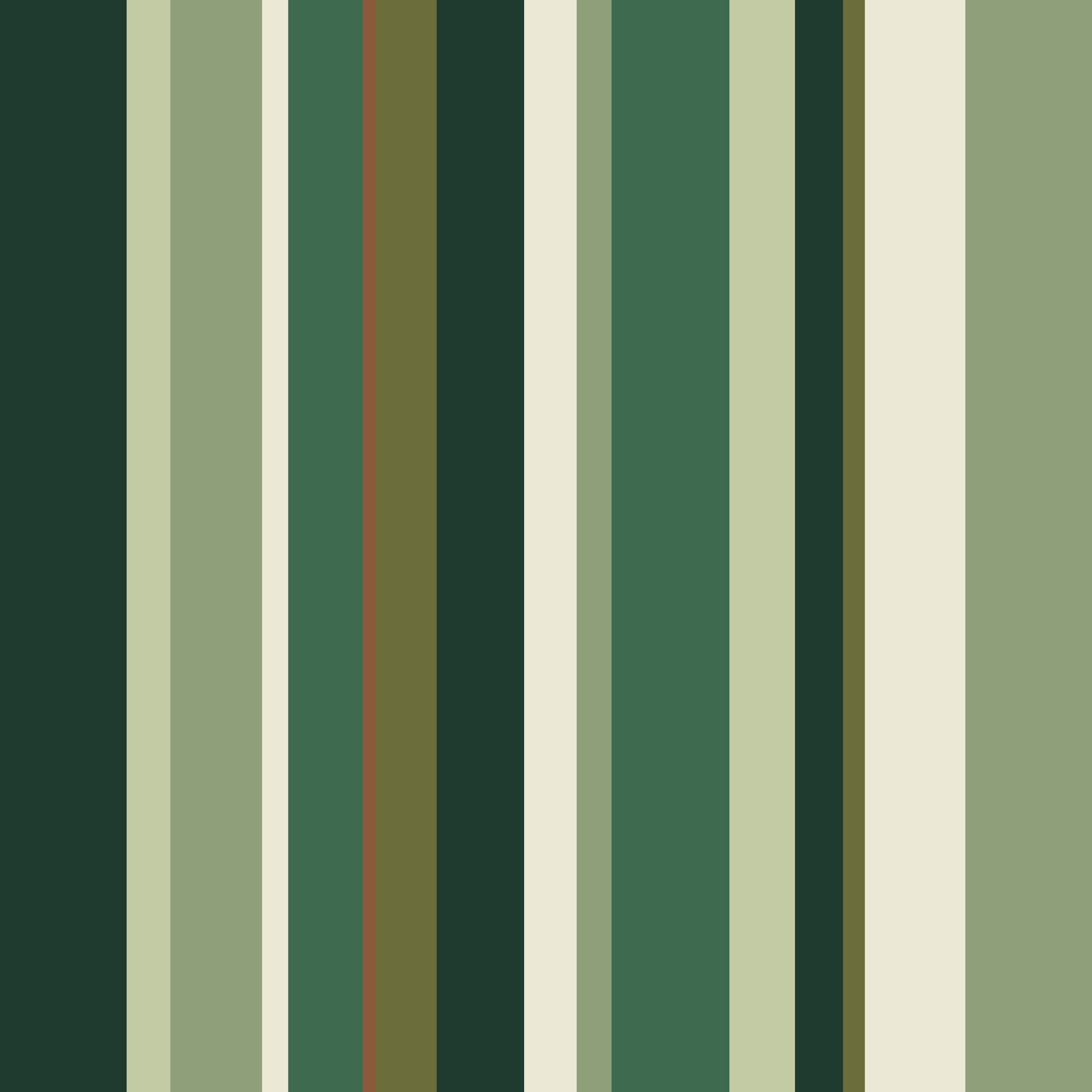 Uneven Stripe Forest Floor 2 Wallpaper and Wall Murals South Africa Uneven Stripe Forest Floor, vertical stripe pattern in forest green, olive and cream wallpaper - WallpaperOnline