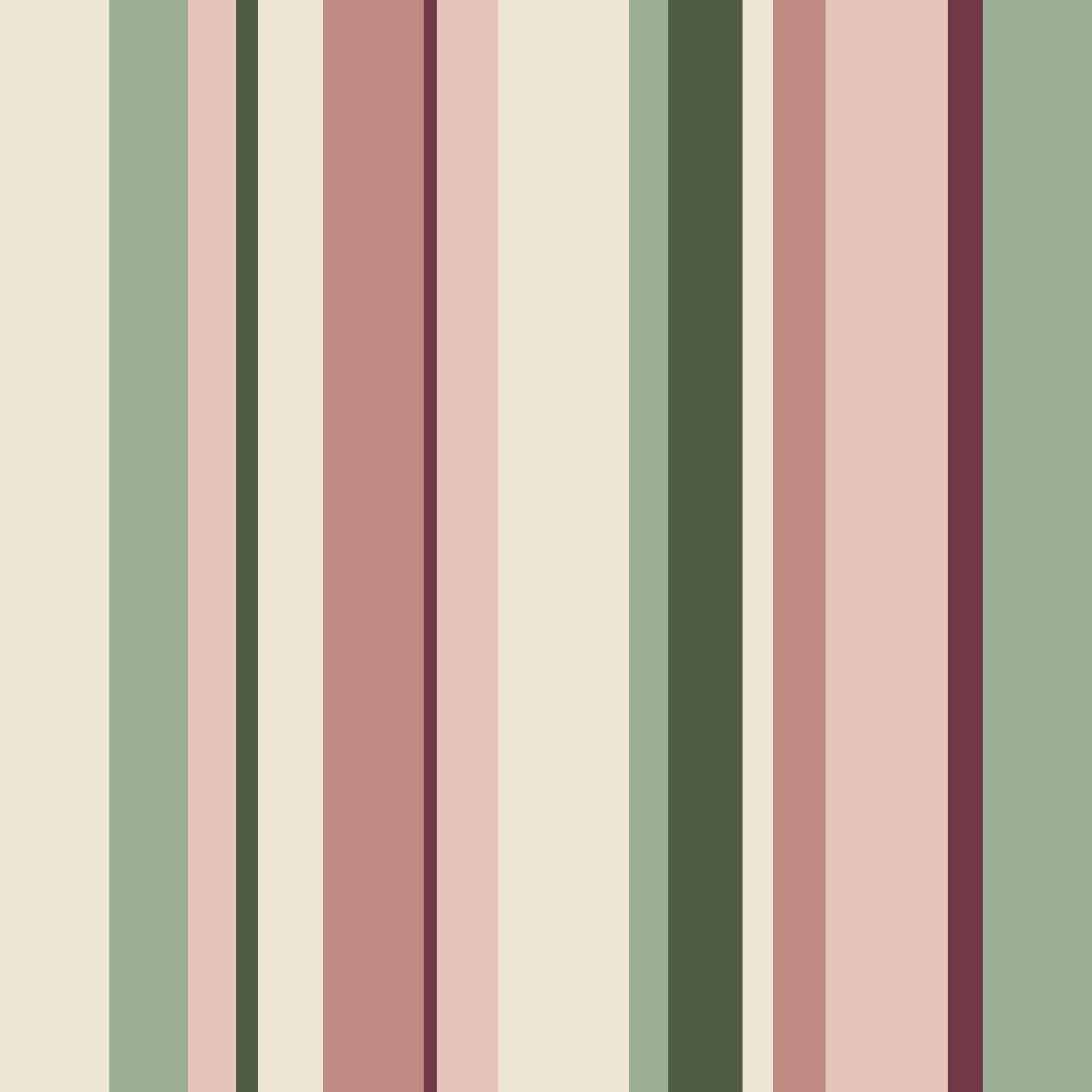 Uneven Stripe Sage and Blush 2 Wallpaper and Wall Murals South Africa Uneven Stripe Sage and Blush, stripe pattern in sage green, blush pink and cream wallpaper - WallpaperOnline