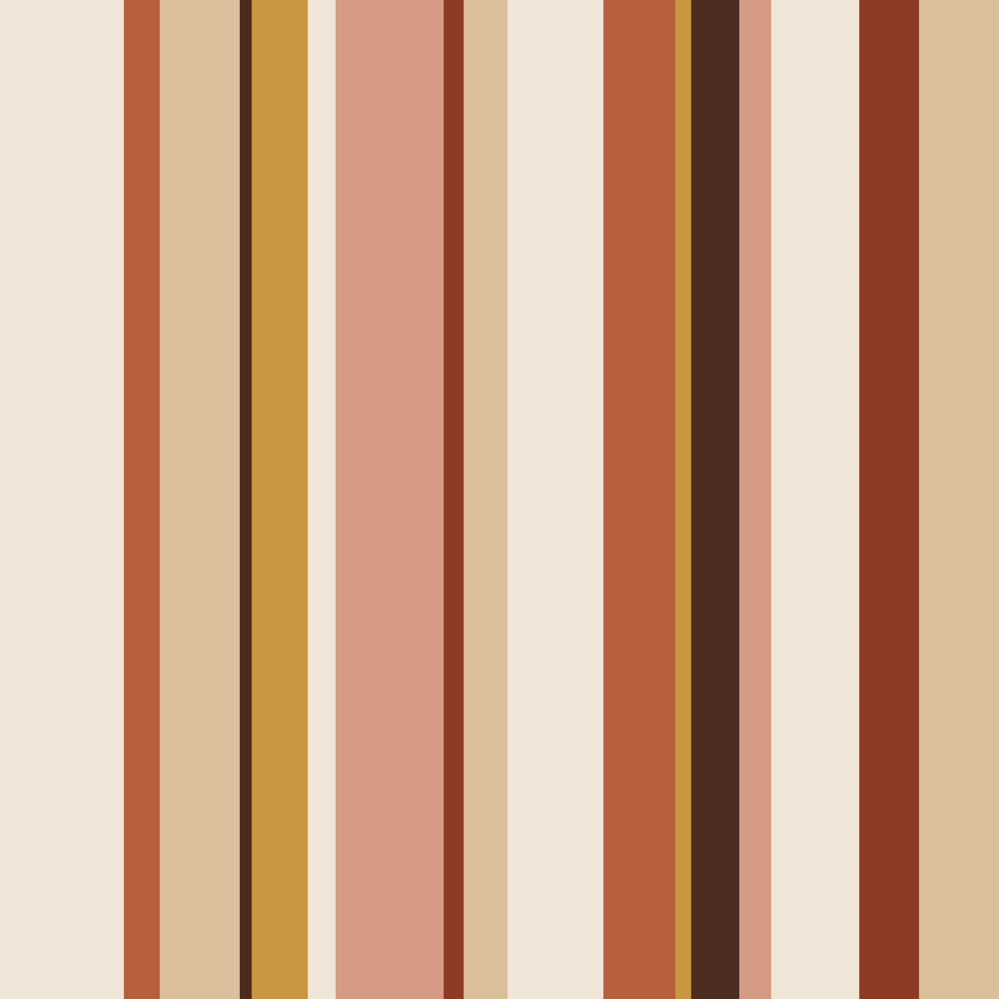 Uneven Stripe Terracotta Sun 2 Wallpaper and Wall Murals South Africa Uneven Stripe Terracotta Sun, irregular stripe pattern in terracotta, mustard, blush and brown wallpaper - WallpaperOnline