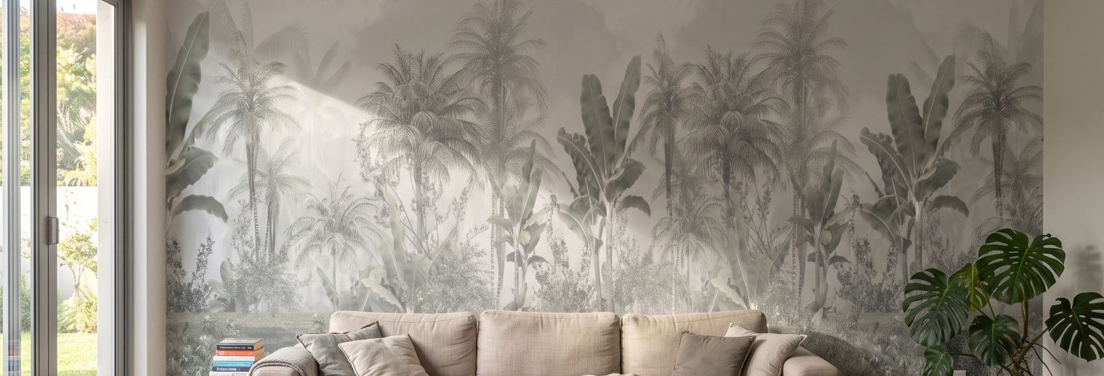 Mural De Soto Forest on a feature wall