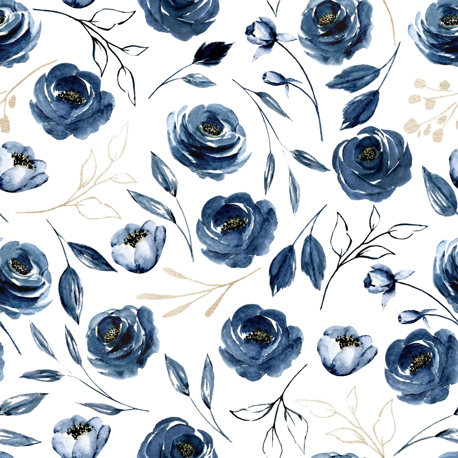 Blue Blossom Wallpaper 1 Wallpaper and Wall Murals South Africa Blue Blossom Wallpaper