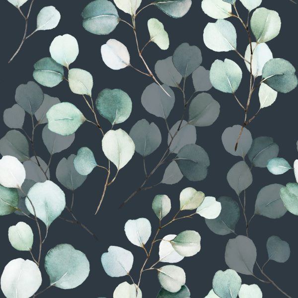Eucalyptus Dark Wallpaper