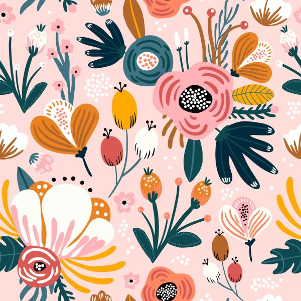 Fiori Astratti Wallpaper