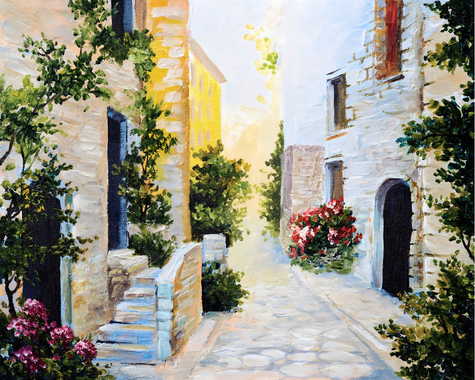 Mural Oil Paint Streets 1 Wallpaper and Wall Murals South Africa Mural Oil Paint Streets