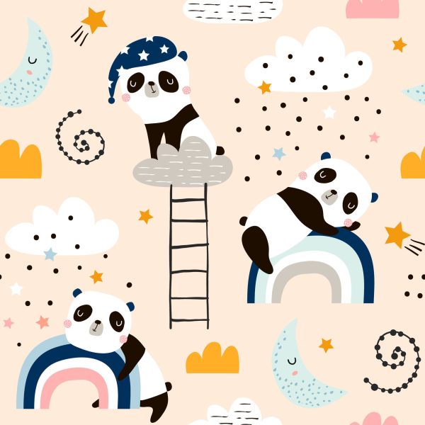 Panda Parade Wallpaper