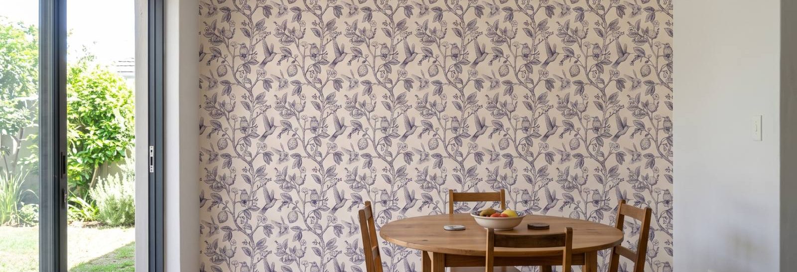 Sugar Lemon Wallpaper on a feature wall